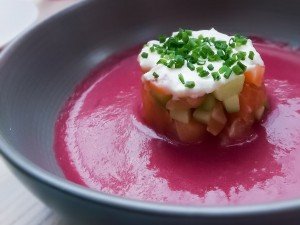 Salmon, Beetroot at The Wallace