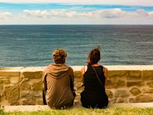 San Sebastian - Looking Out to Sea 1