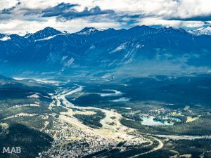 A View from the Summit of Whistlers Mountain