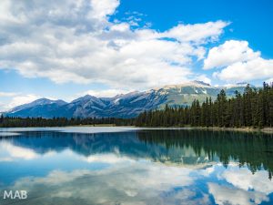 Mountains and Lakes in Jasper