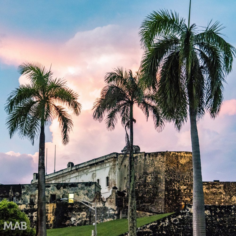 Sunset Over Castillo de San Cristóbal Puerto Rico