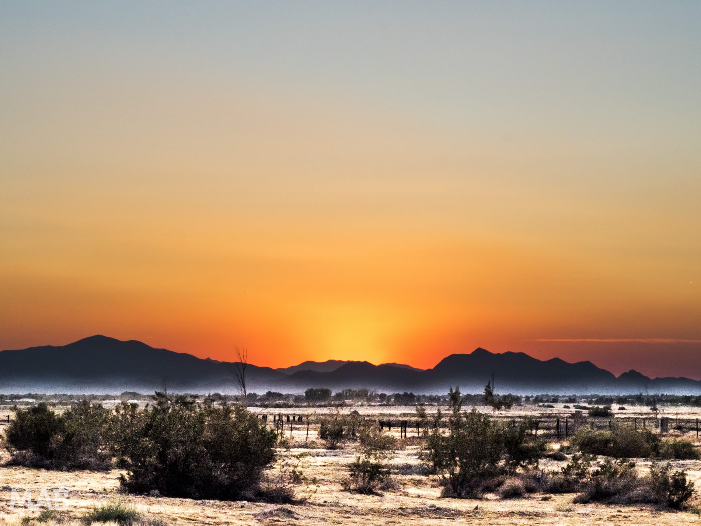 Sunset in Pahrump