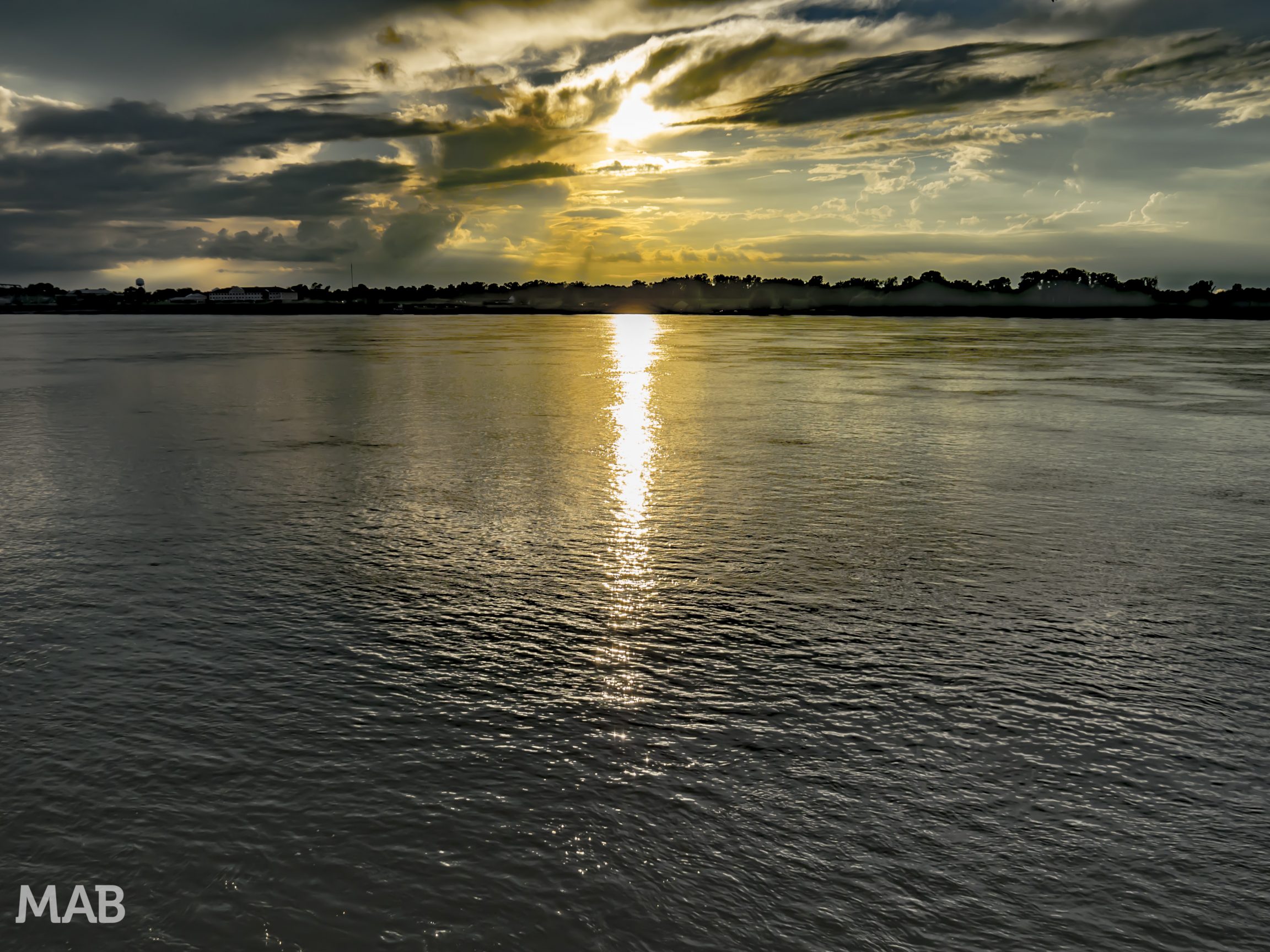 Mississippi River Sunset