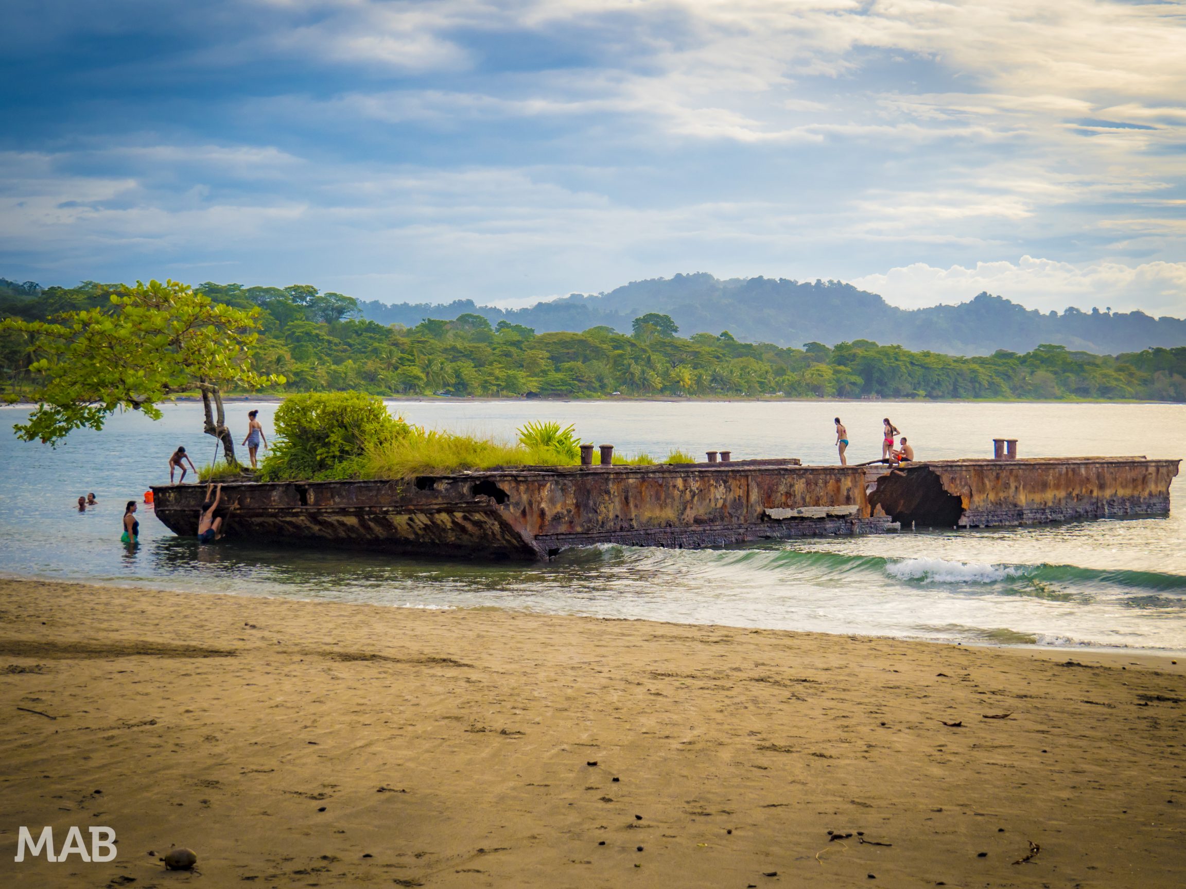 Abandoned Barge Puerto Viejo