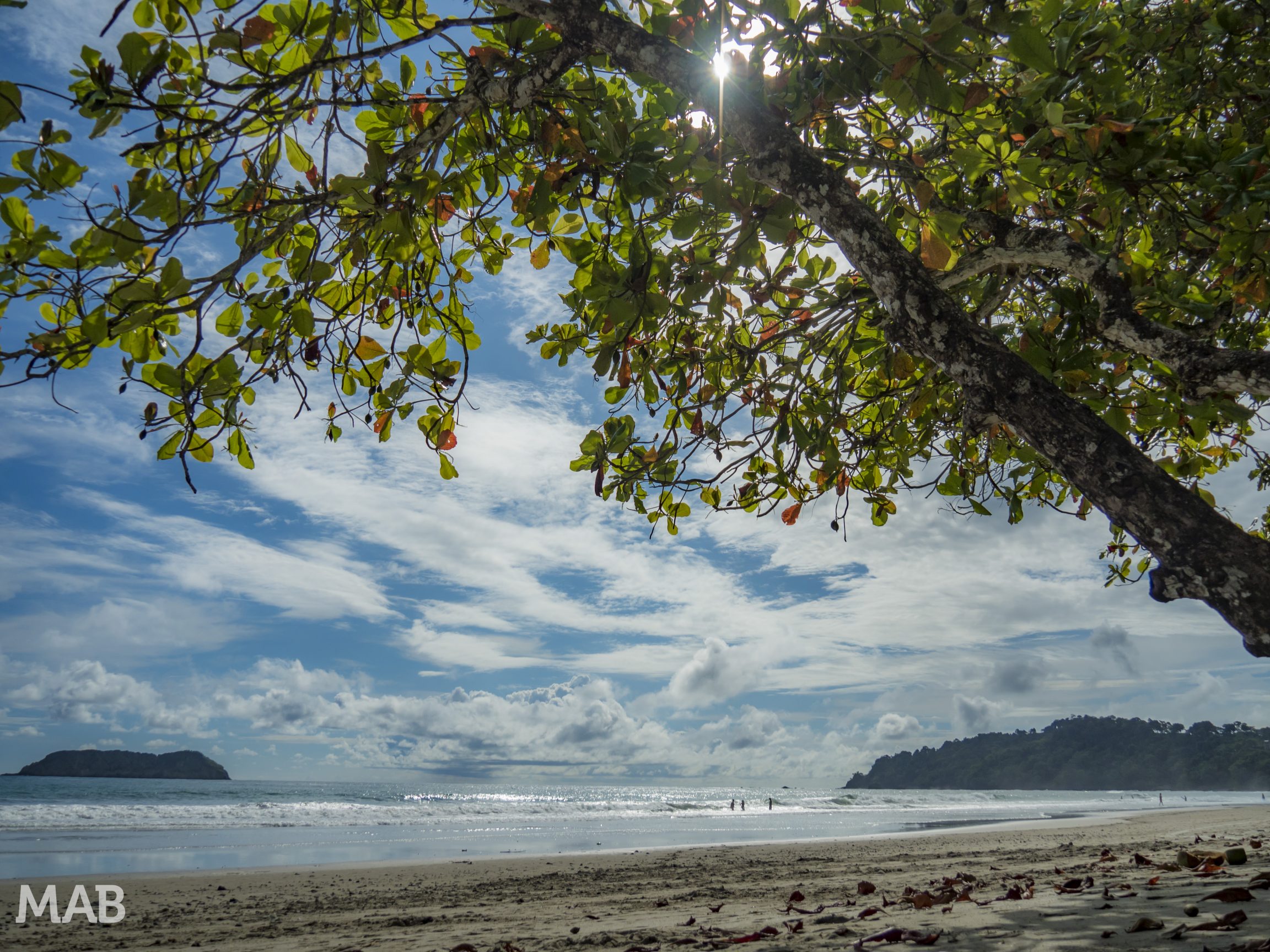 Lying on the Beach